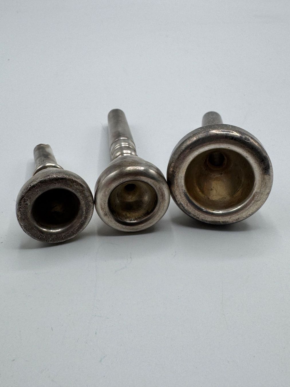 Strumenti musicali: Mundstücke Messing 3 Stück, versilbert – Usato da Sachseln venduto da BONATI01 1