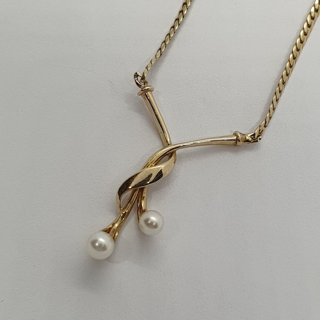 Catenine: Echt 9K Gold - S.W.P. Collier – Usato da Luzern venduto da Luzern-Goldhaus