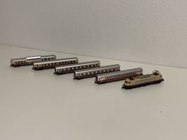 DB TEE Zugkomposition mit BR 103 Spur N Analog
