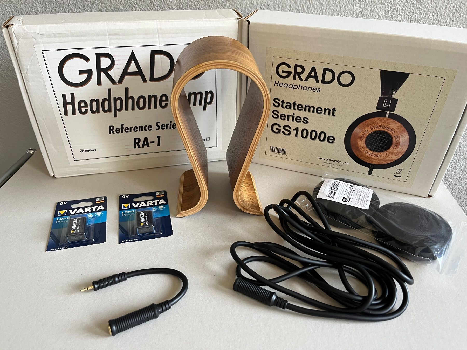 Grado Cuffie: GRADO GS1000e + GRADO RA1 Reference Headphone Hifi Set – Usato da Lugano venduto da LVC 7