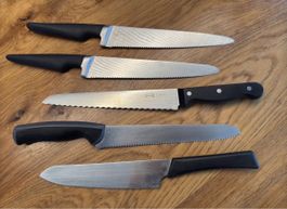 5 x Brotmesser von IKEA