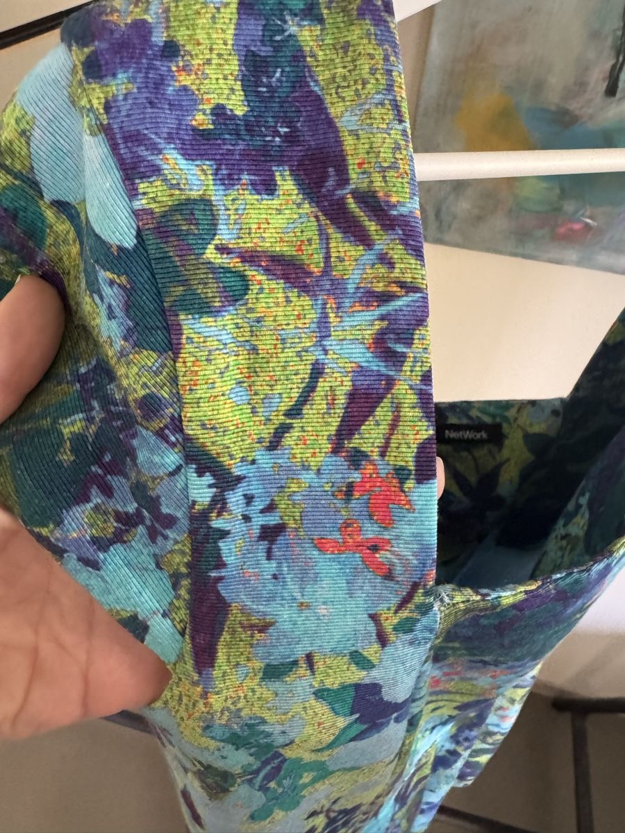 Kleider: Kleid Kurzarm Blumenmuster Grösse 40/42 – Neu (gemäss Beschreibung) aus Zürich von alieacelina 1