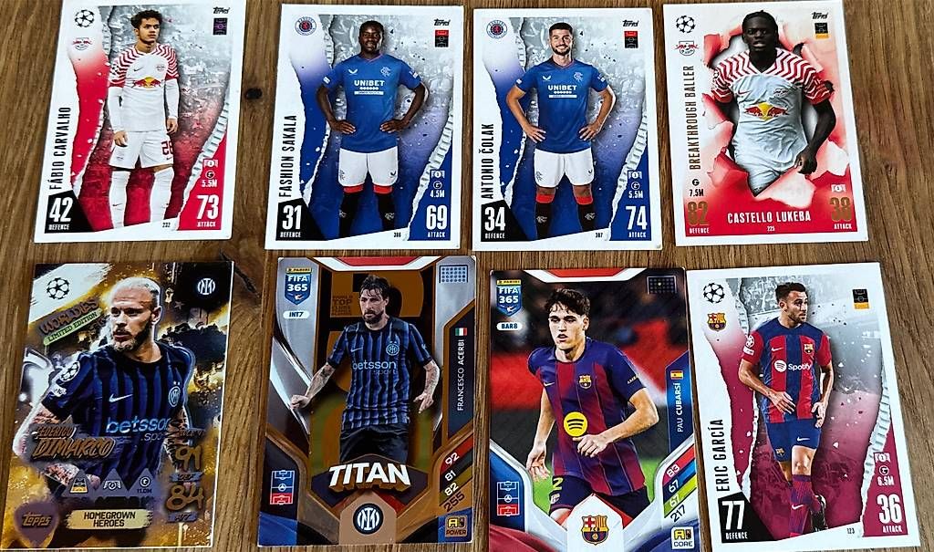 Sammelbilder & Trading cards: match attax karten  – Gebraucht aus Kriens von aneja