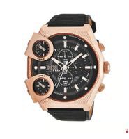 Diesel Armbanduhr Sideshow "Schwarz-Roségold" (FABRIKNEU)