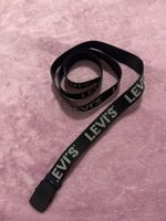 Gürtel Levi's schwarz Stoff Längenverstellbar guter Zustand