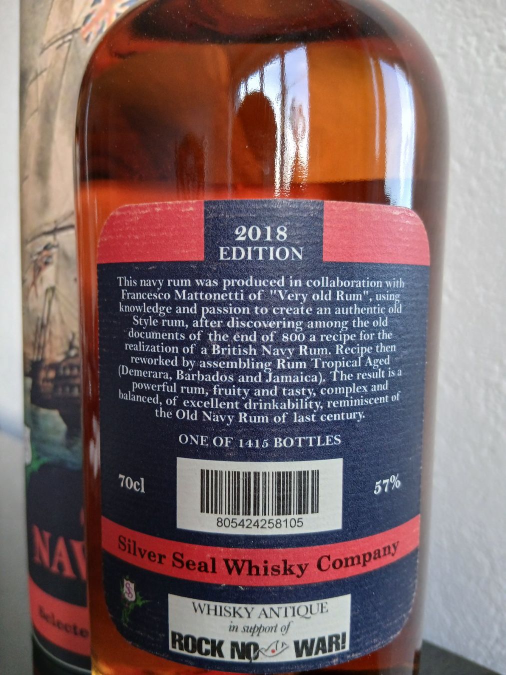 Bevande alcoliche: Old Navy Rum Silver Seal 2018 Edition, 57% – Nuovo e nell'imballaggio originale da Losone venduto da pav_8gpy 1