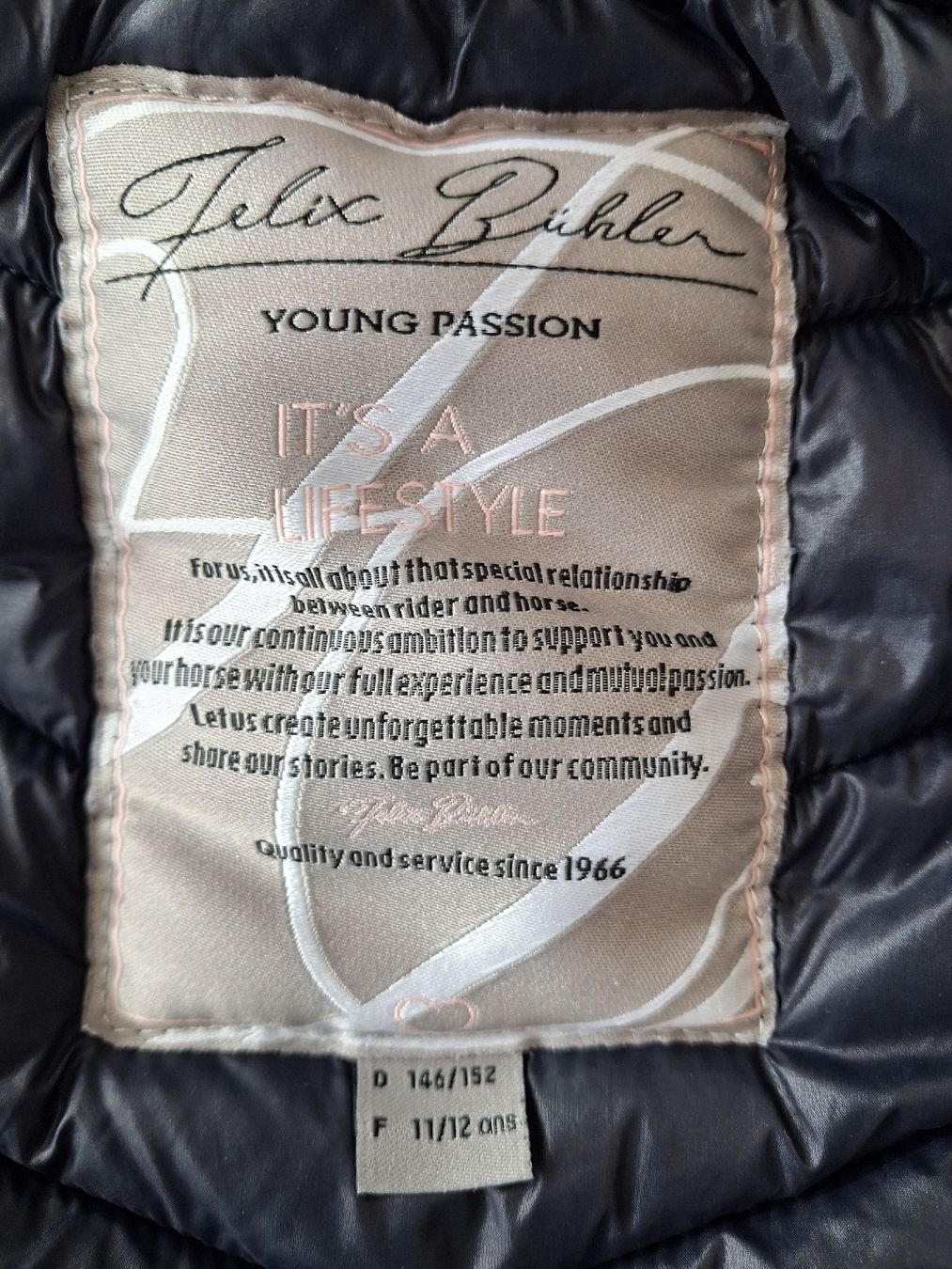 Felix Bühler Giacche & Cappotti: Leichte Reitjacke Kinder Gr. 146 – Usato da Altstätten SG venduto da phi_65tg 2
