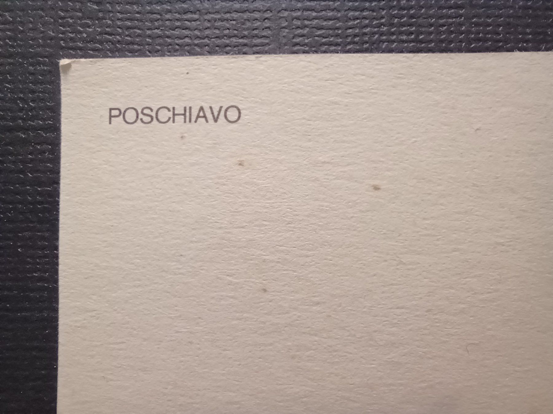 Cartoline postali: GR, Poschiavo, 26-269 – Usato da Aarau Rohr venduto da mgvw 2