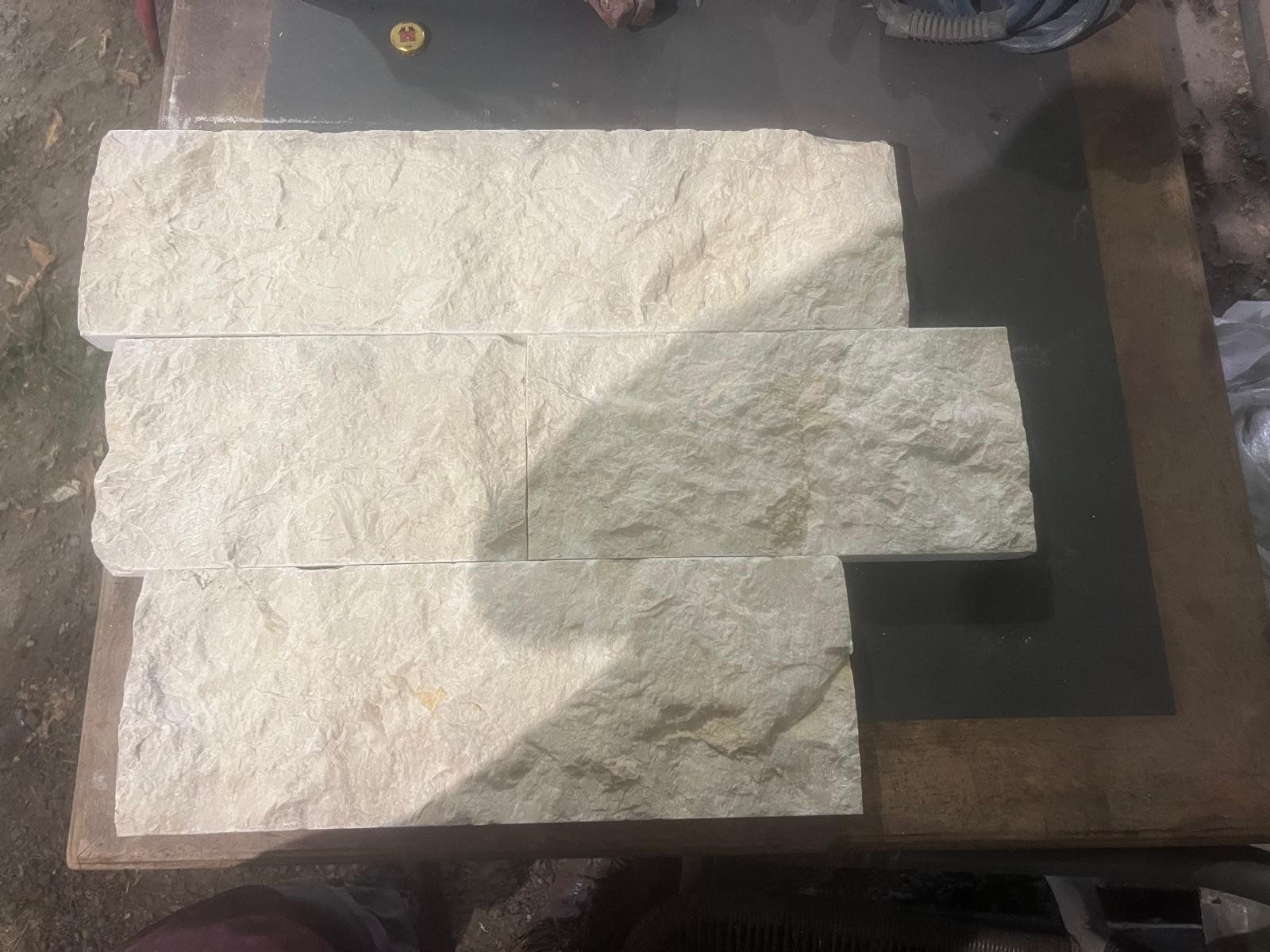 Steine & Dachziegeln: 3 Palette ca: 75 m² Verblender Kalk Hell – Neu (gemäss Beschreibung) aus Walenstadt von Trend-24 1
