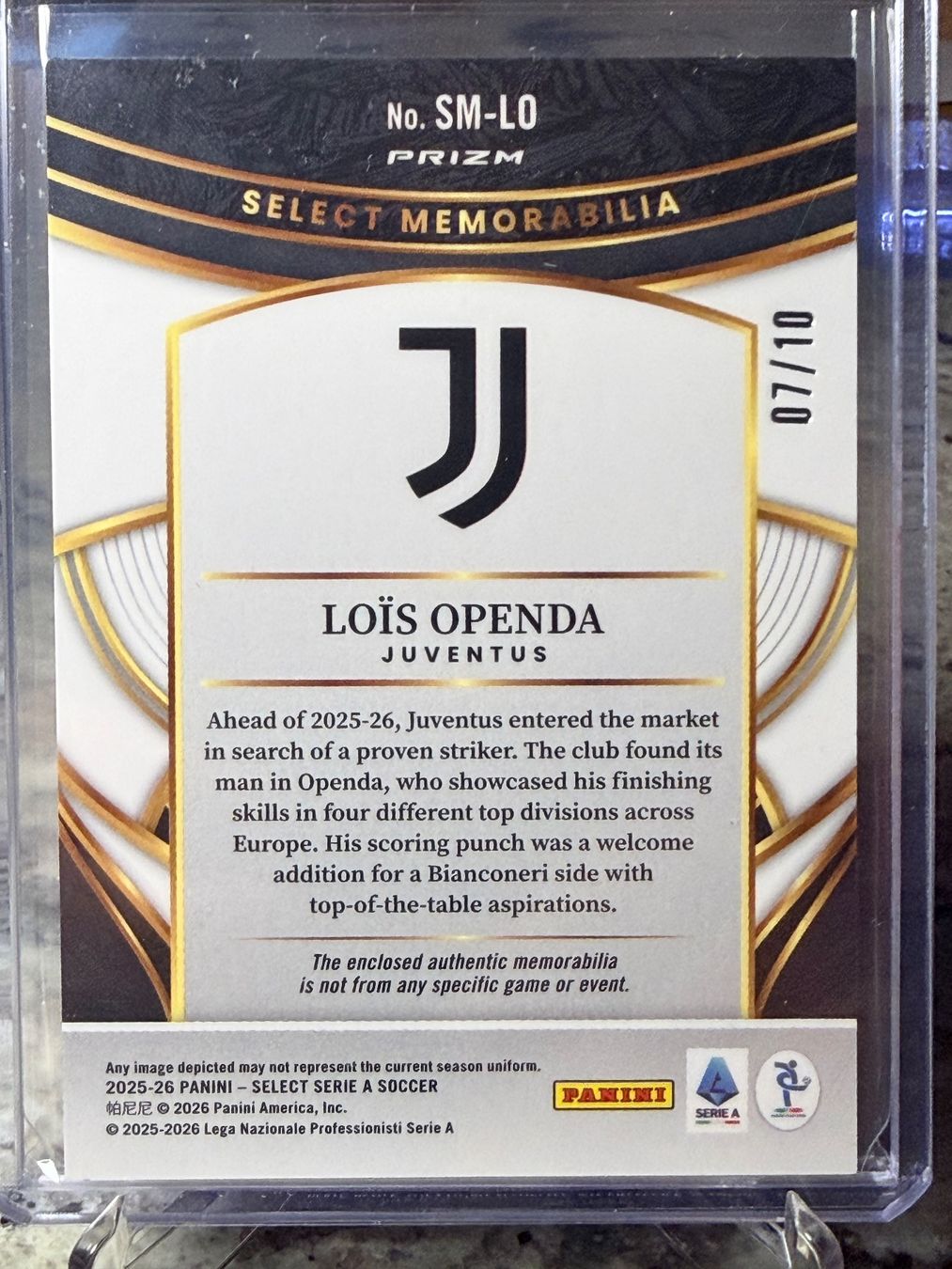 Panini Sammelbilder & Trading cards: Juventus Nummerierte/Patch/Auto Karten Set – Neu (gemäss Beschreibung) aus Ueberstorf von dan_mms9 4