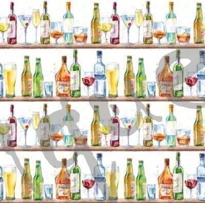 Tovaglioli: Serviette cocktail bar (1537) 2Stk. – Nuovo (secondo la descrizione) da Schlatt TG venduto da kreativ-atelier