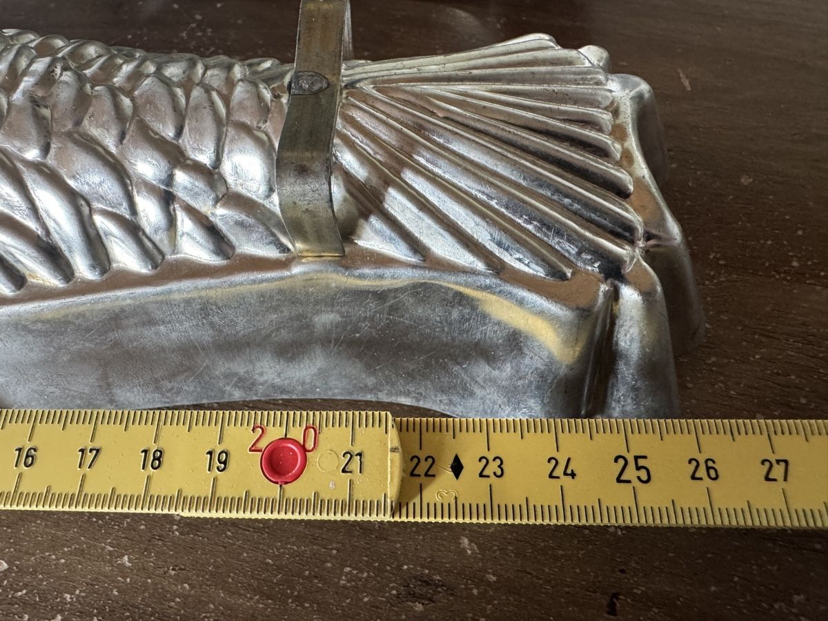 Teglie da forno: Vintage Fisch Mandelkuchen Backform – Usato da Grossaffoltern venduto da sherry73 3