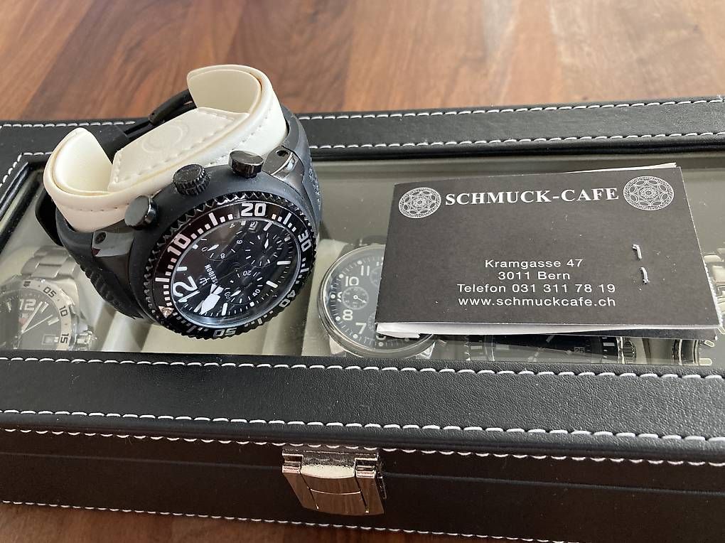 Kienzle Orologi: Kienzle Poseidon Chronograph P00456 inkl. Quittung – Usato da Feusisberg venduto da Aquasphere