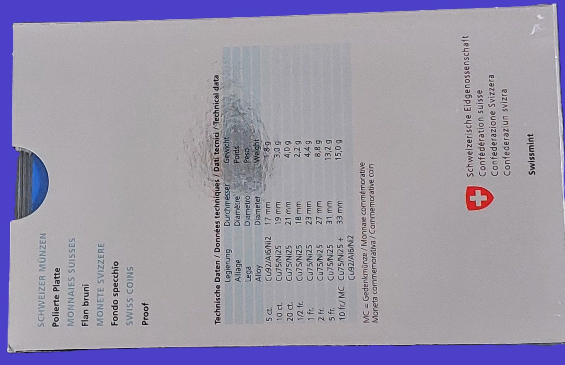 Tutti le monete: CH - Münzsatz 2020 pp – Nuovo (secondo la descrizione) da Arch venduto da repros 1