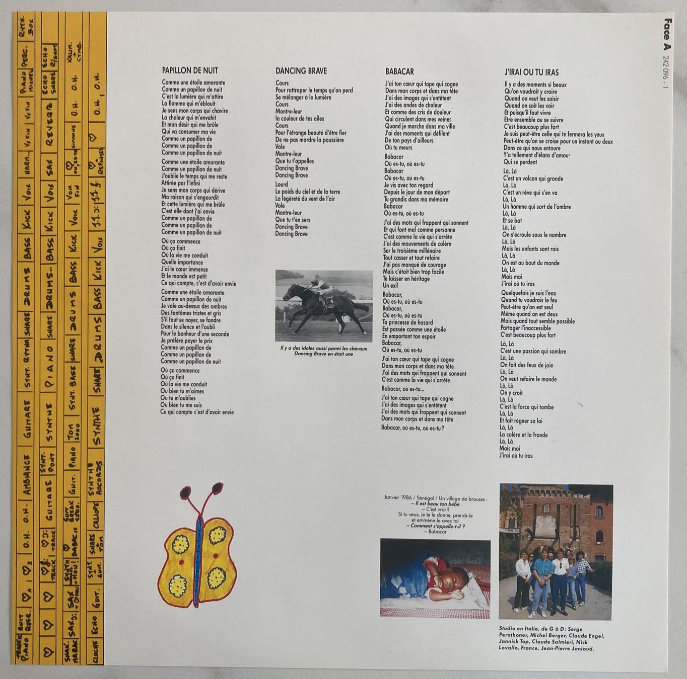 Dischi in vinile: FRANCE GALL - BABACAR – Usato da Poliez-Pittet venduto da Newtown-Records 2