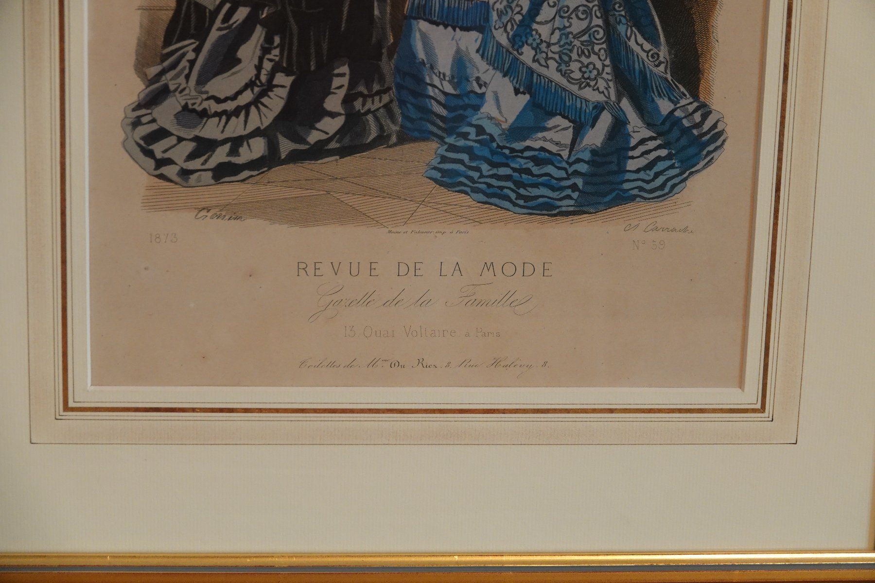 Grafica & Litografie: Bild aus Revue de la mode – Nuovo (secondo la descrizione) da Winterthur venduto da Minerva_59 1