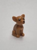 LEGO 12888pb01 Medium Nougat Dog, Chihuahua with Black Eyes