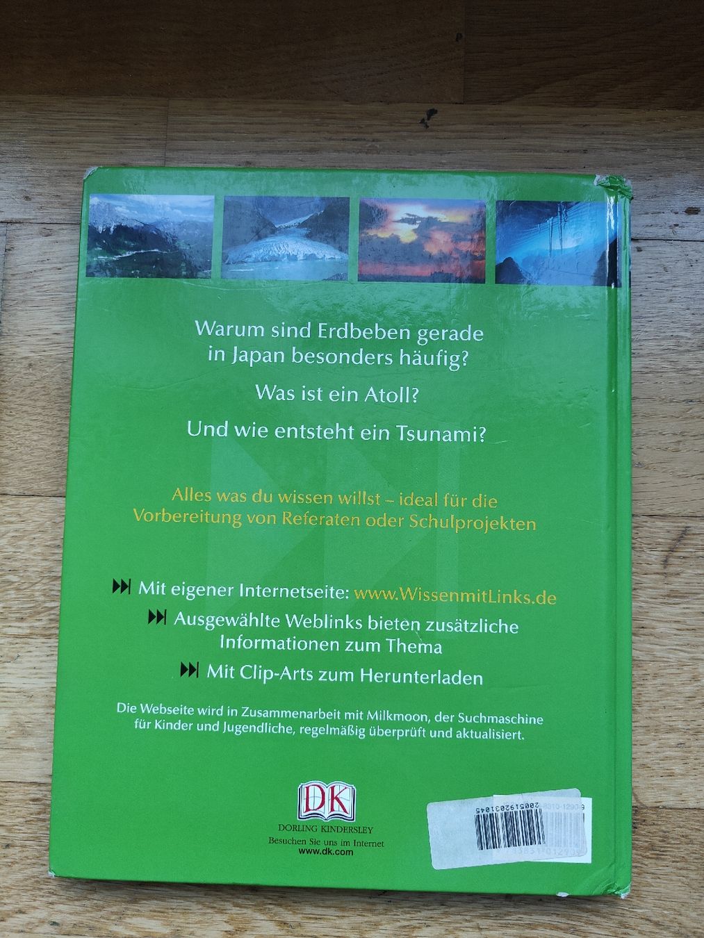 Libri: DK Buch "Die Erde" Wissen mit Links – Usato da Zürich venduto da tsc_sd9w 1