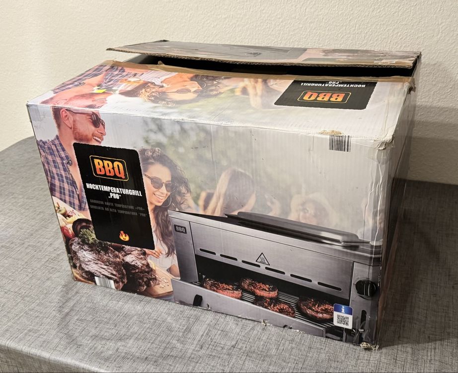 BBQ Hochtemperaturgrill "PRO" - Neu 6