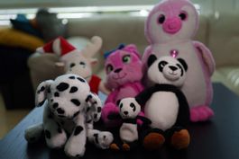 Peluche animaux assortis ensemble d'occasion