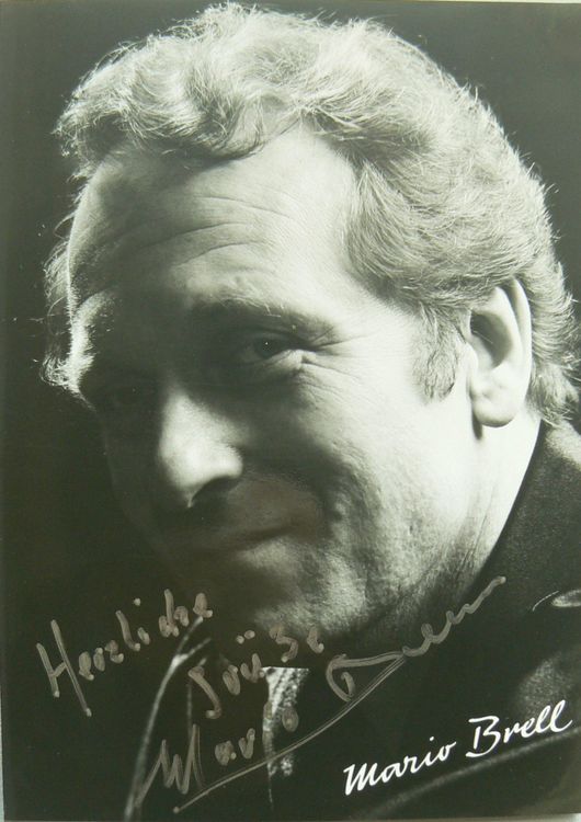Mario Brell (1936) Opernsänger - Autogramm (Gebraucht) in Dietikon für ...