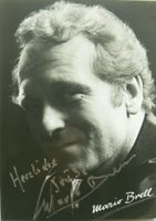 Mario Brell (1936) Opernsänger - Autogramm