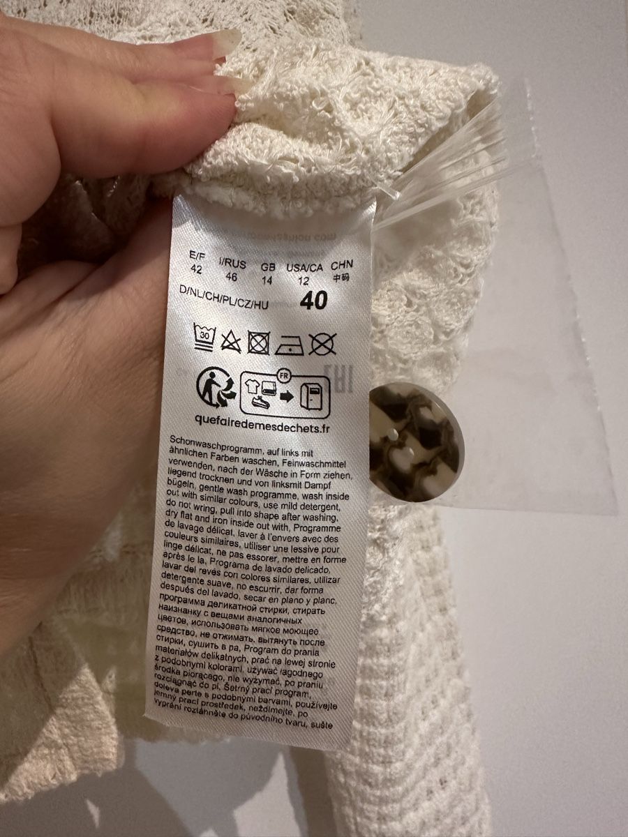Giacche: Cartoon Strickjacke creme-weiss Gr. 40 – Nuovo (secondo la descrizione) da Zürich venduto da millaiana 2