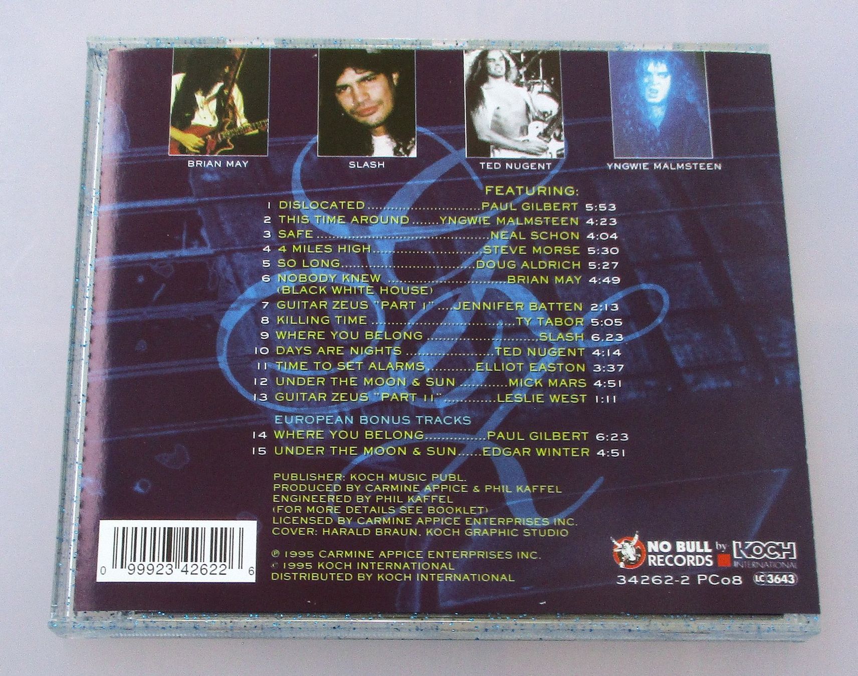 CDs: CARMINE APPICE'S GUITAR ZEUS - Same – Gebraucht aus Wattwil von Muriel11 1