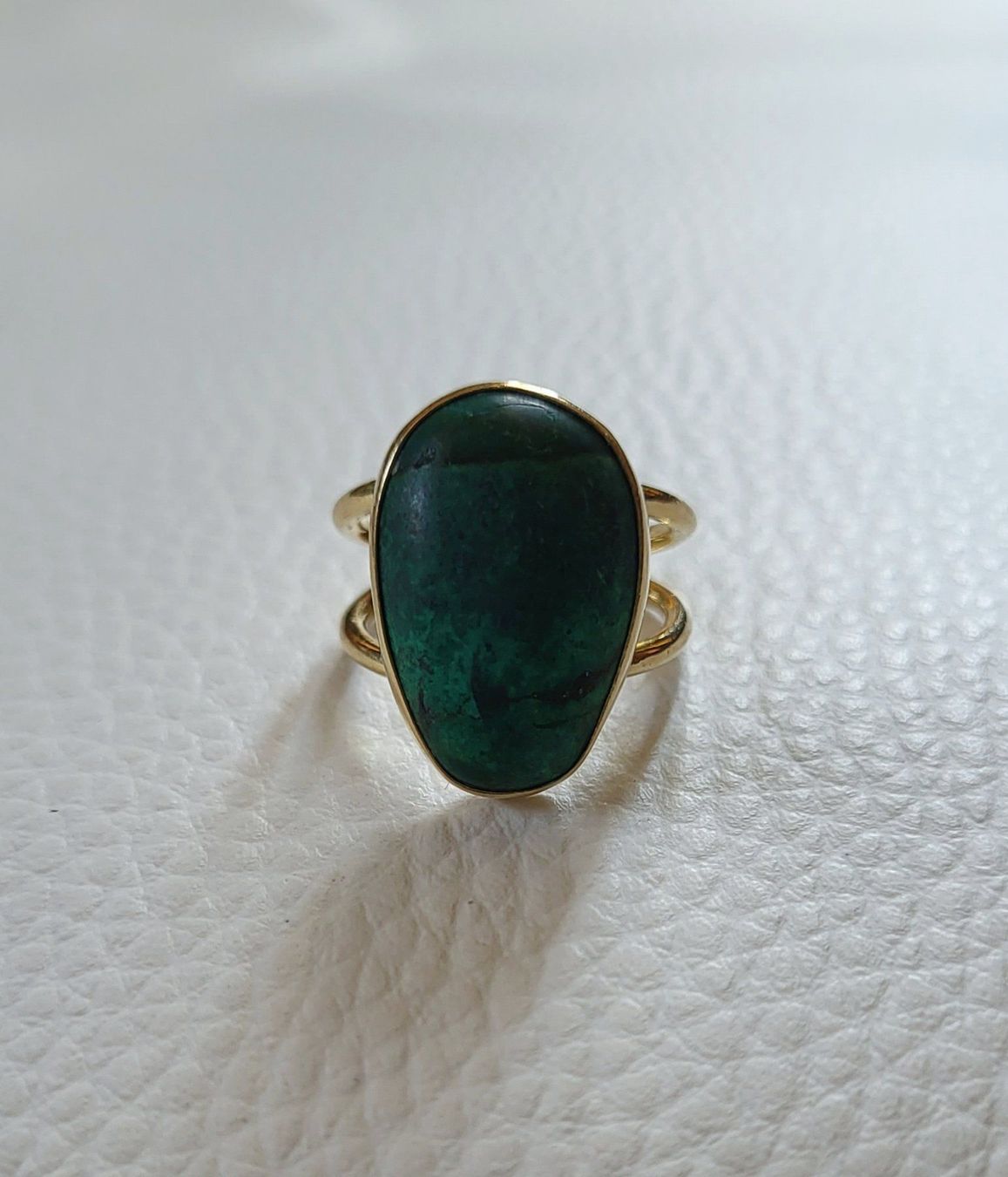 Anelli: 18 Karat 750 Massiv Gold Ring Mit Stein – Usato da Wald ZH venduto da Dasilver 9