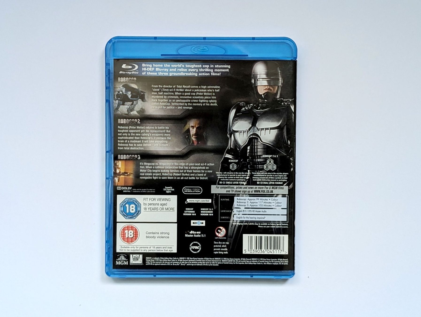 Tutti i DVDs: Robocop Trilogy – Usato da Bern venduto da coretto_ch 1