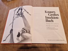 Knaurs grosses Insektenbuch, Walter Linsenmaier