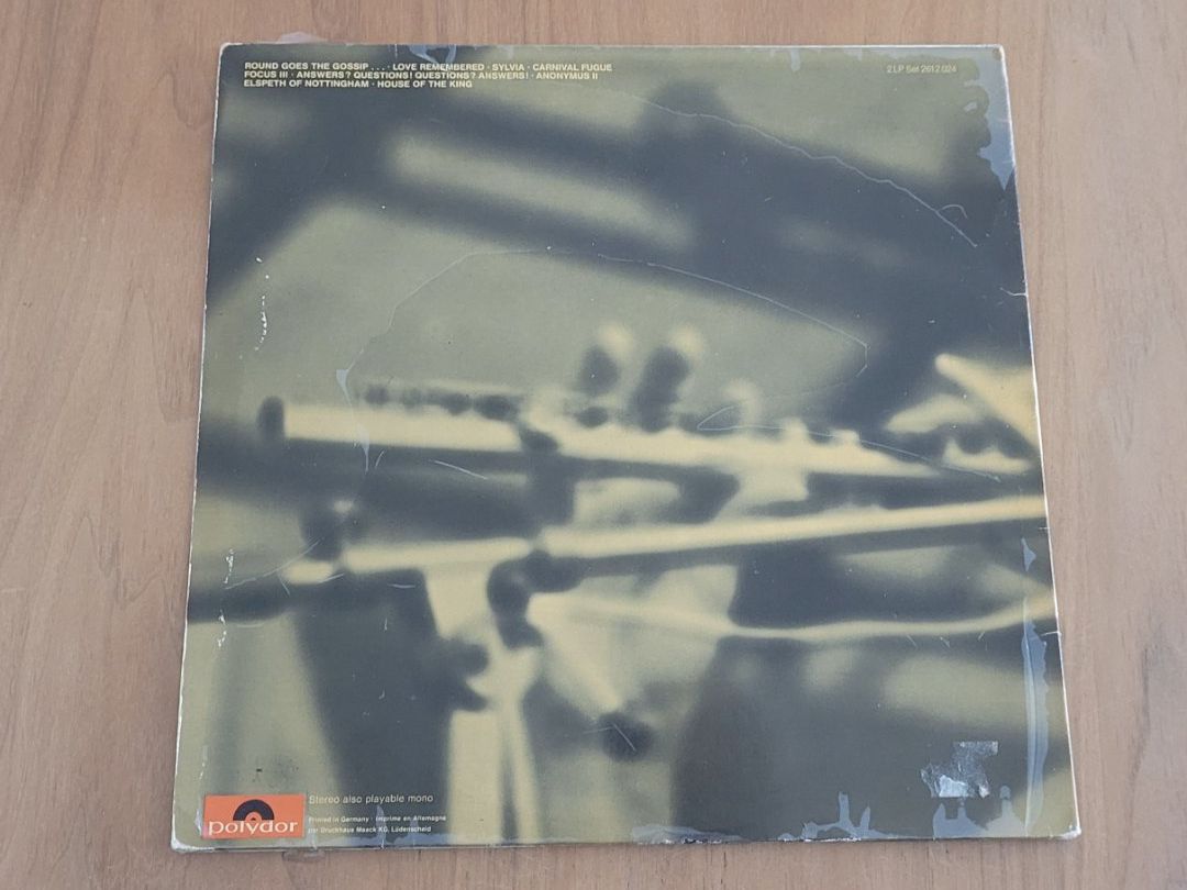 Dischi in vinile: DLP  Focus – Usato da Martigny venduto da MZ-67 2