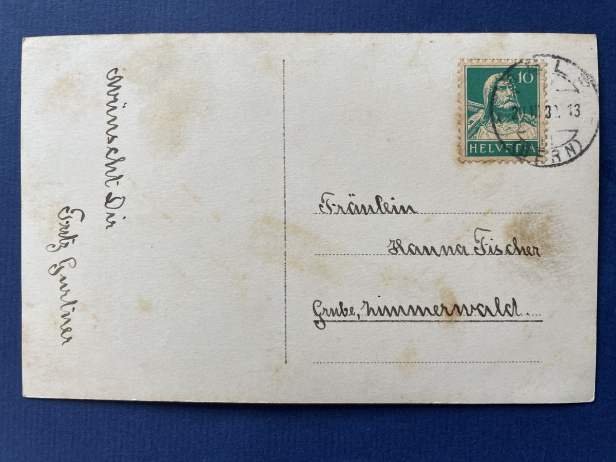 Cartoline postali: Antike Ansichtskarte Konfirmation 1930 – Usato da Neuhausen am Rheinfall venduto da Arielle55 1