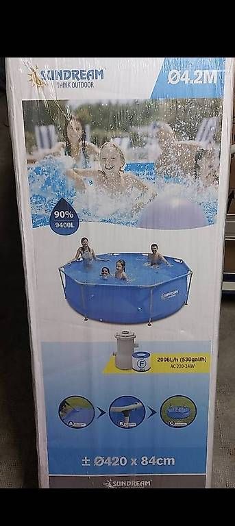 Piscine: Piscine neuf 4.20m × 84cm – Nuovo e nell'imballaggio originale da Yverdon-les-Bains venduto da adr_kl8v