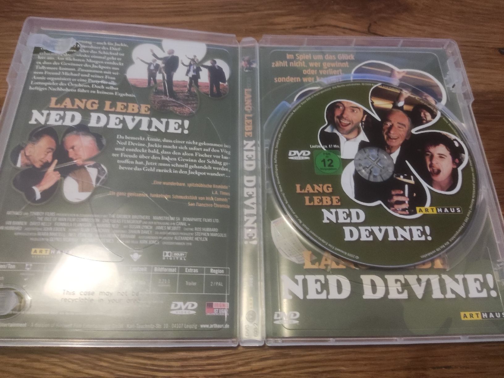 Tutti i DVDs: Lang Lebe Ned Devine! - mit Ian Brennan (DVD) – Usato da Oberembrach venduto da giu_7ksd 3