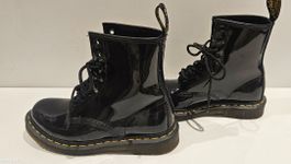 Doc Martens Vernis Noires, Taille 37, Tendance! Comme Neuf