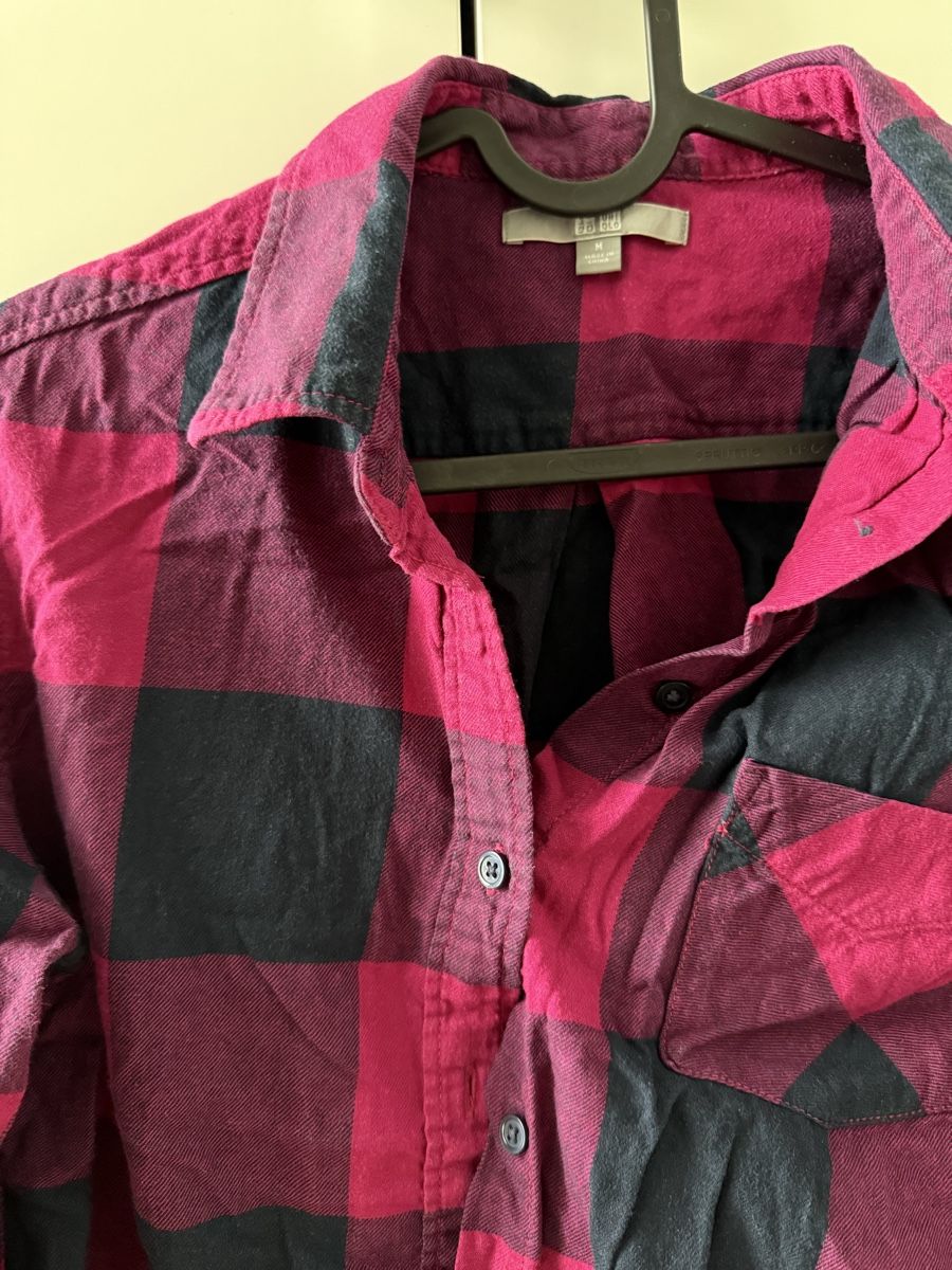 Uniqlo Camicette: Uniqlo Holzfäller Bluse, Grösse M – Usato da Lenzburg venduto da car_pzg8 1