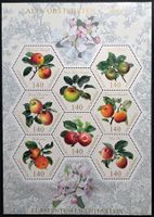 Bogen Alte Obstsorten - Apfel postfrisch 2015