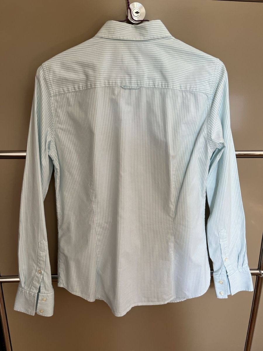 Gant Blusen: GANT striped shirt Size 36/38 - Light blue – Gebraucht aus Basel von Corinna58 1