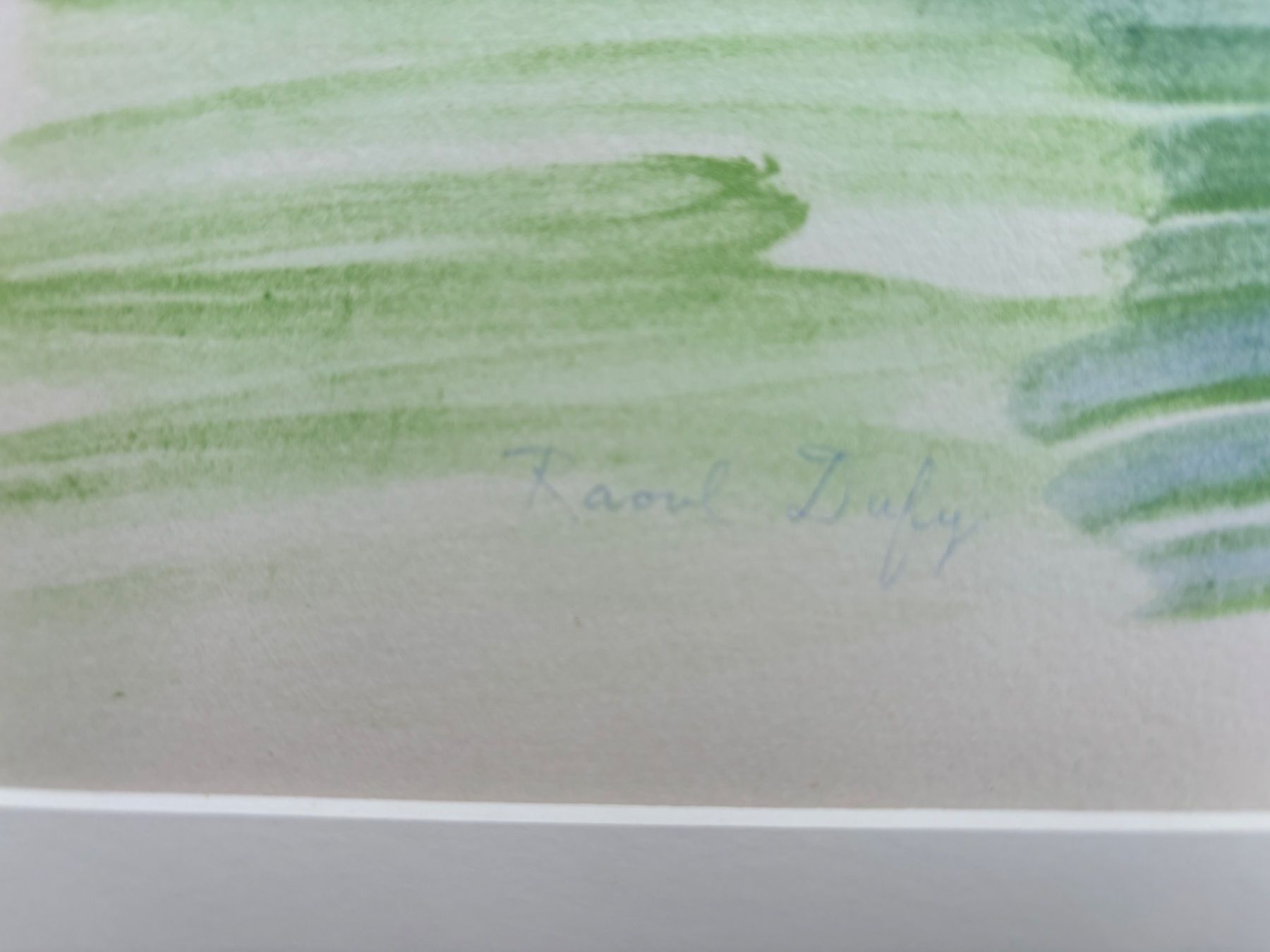 Grafica & Litografie: Raoul Dufy 'Paddock' Lithograph - Framed, Limited Edition – Usato da Zollikon venduto da Ostendo 4