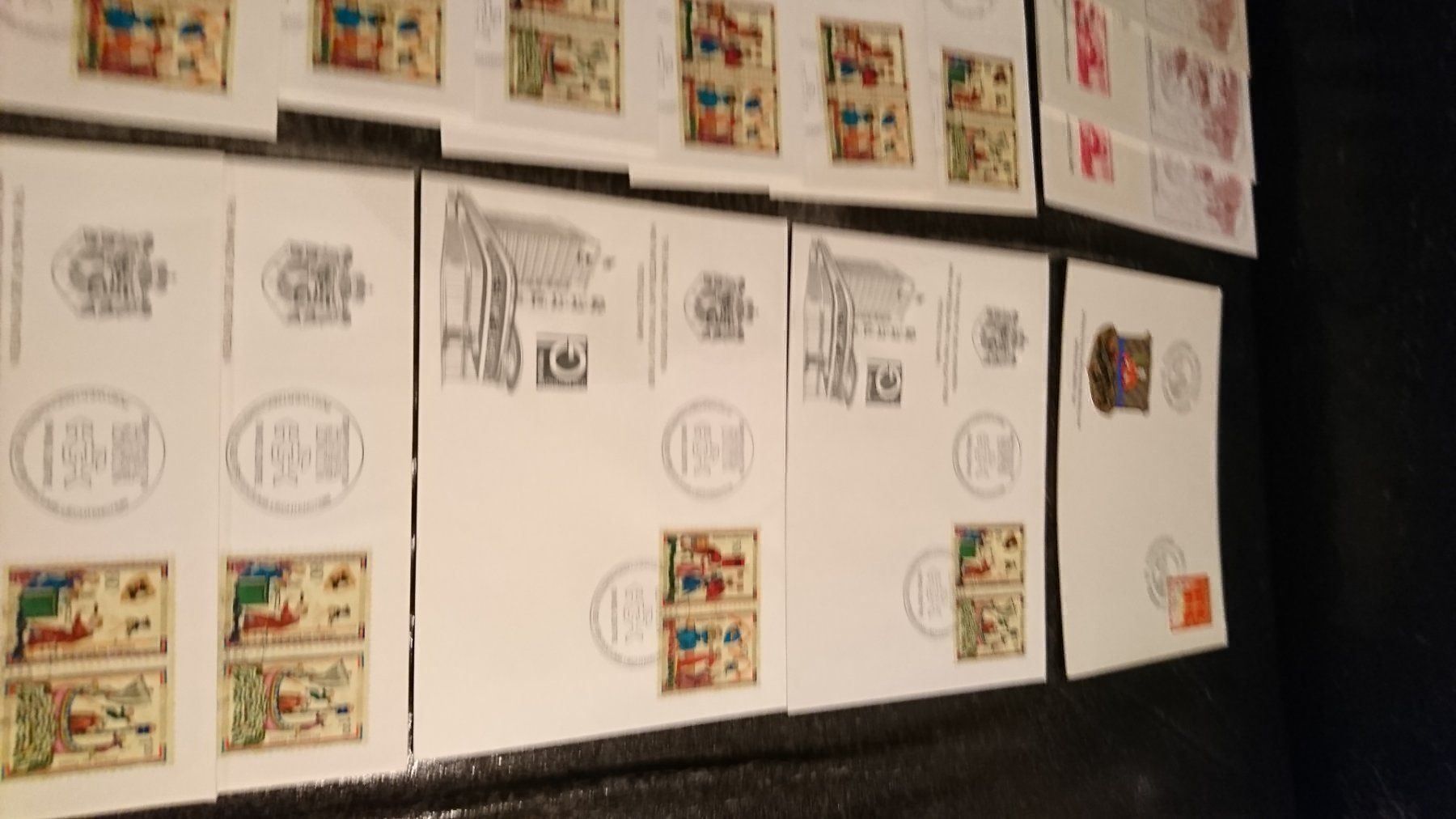 Tous les timbres: 21 Austellungsbriefe Lichtensteiner Post – D'occasion à Remetschwil par Hofiii