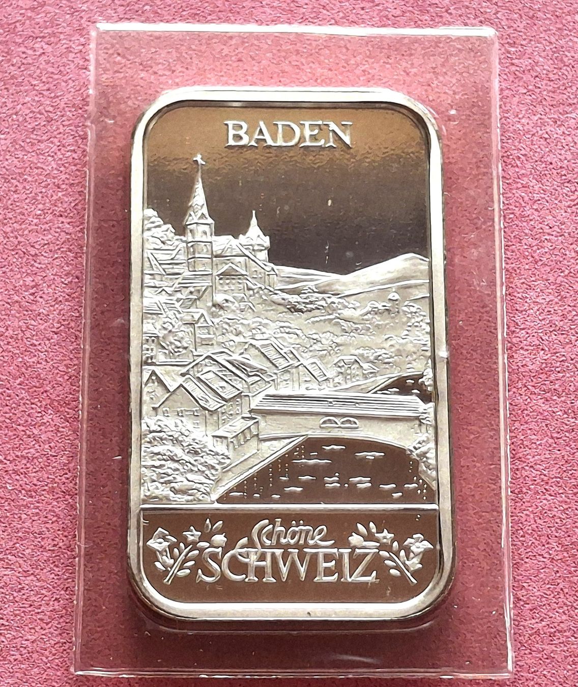 Edelmetalle: SCHÖNE SCHWEIZ - BADEN - OVP – Gebraucht aus Boniswil von dpd4coins