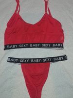 Red Bikini Set, Sexy Baby, ❤️‍🔥, sexy dessous, love deco