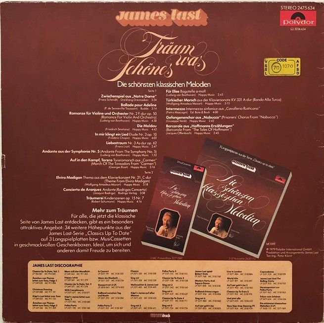 Dischi in vinile: 6x LPs James Last – Usato da Grüningen venduto da azulvinyl 1