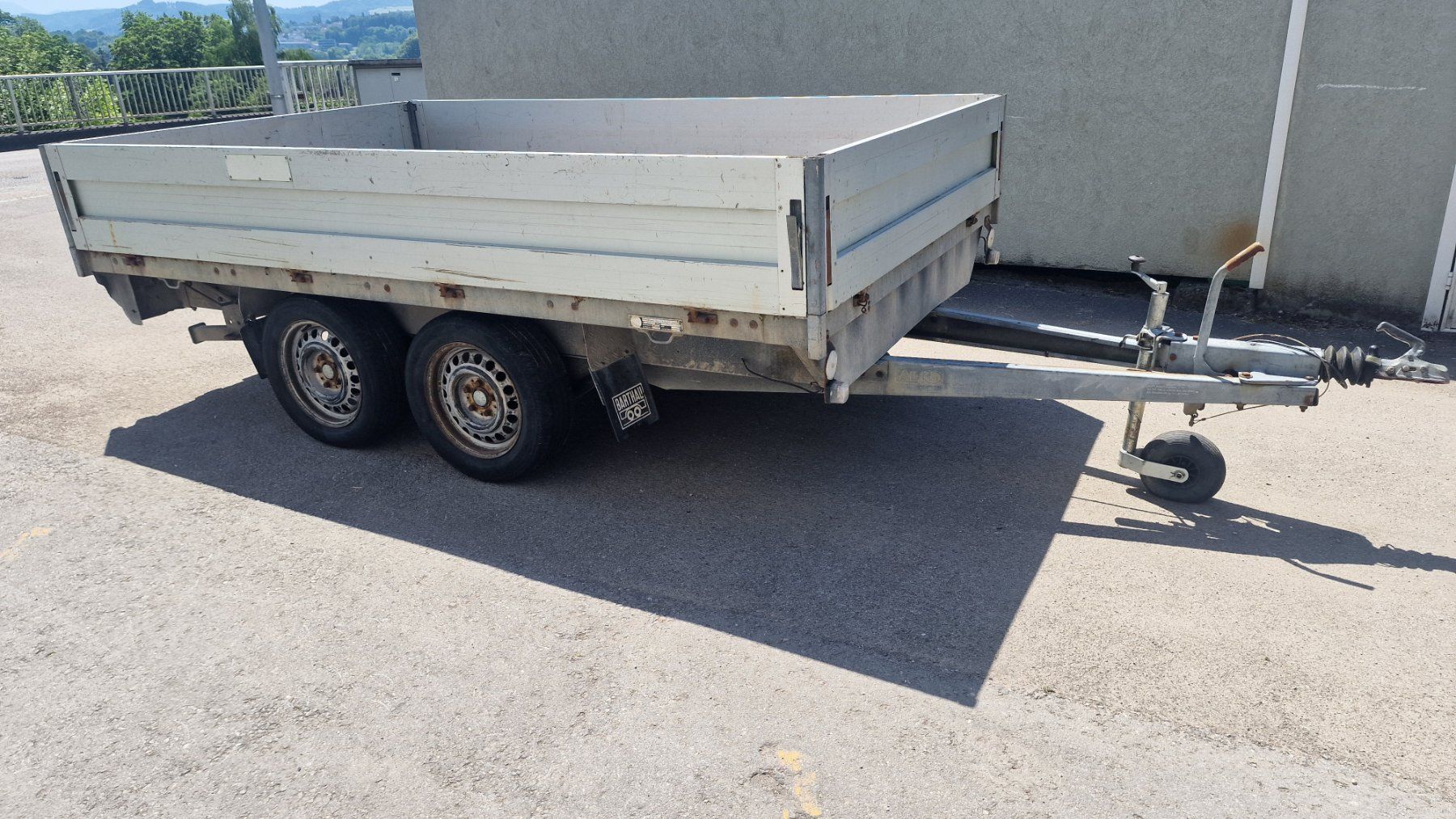 Barthau Anhänger: Anhänger Bagger Stapler Traktor Auto Transport Stampfer Quad – Gebraucht aus St. Gallen von mer_jnb8