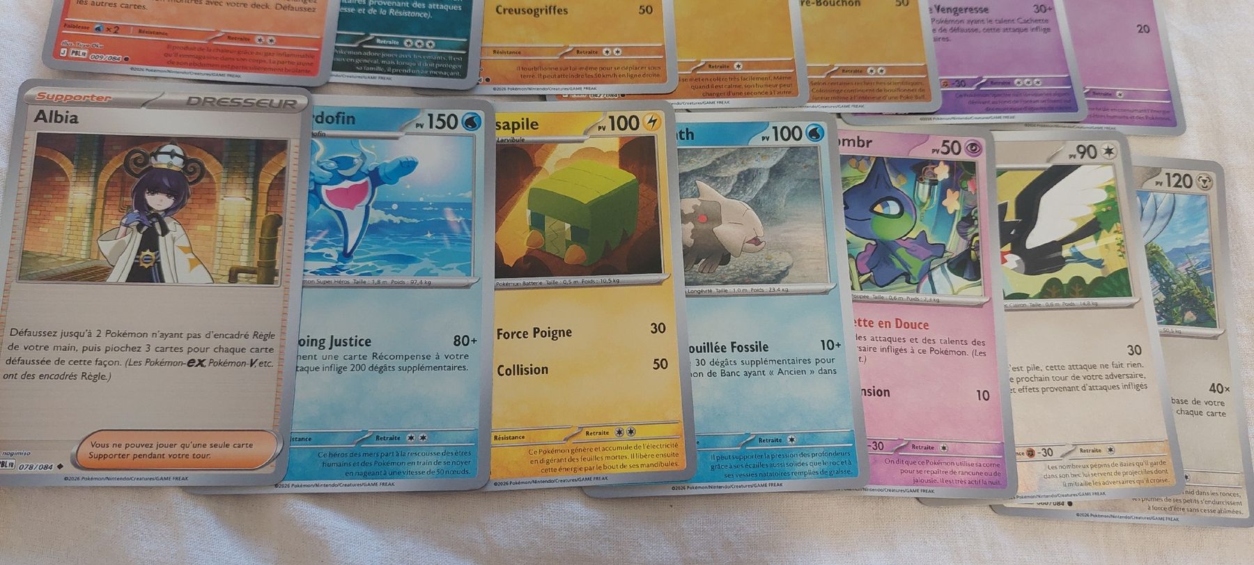 Pokémon Cartes à collectionner: 21 reverse de nuit noir à pris bas – Neuf (Voir description) à Vétroz par Titangel 1