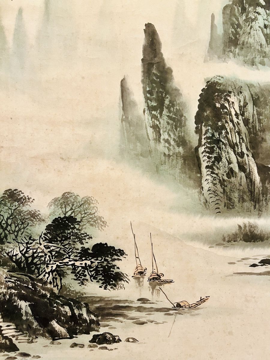 Dipinti: Chinese Painting – Usato da Rüschlikon venduto da topswissvintage 3