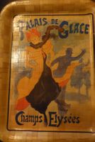 4 Vintage ServierTablare können auch als Bilder