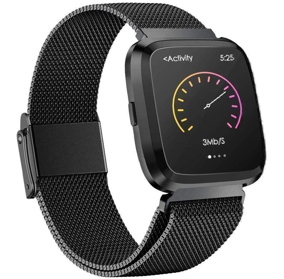 Smartwatch: FITBIT VERSA 2 - MILANESE LOOP EDELSTAHL ARMBAND FIT BIT – Nuovo e nell'imballaggio originale da Kriens venduto da swissgadget 2