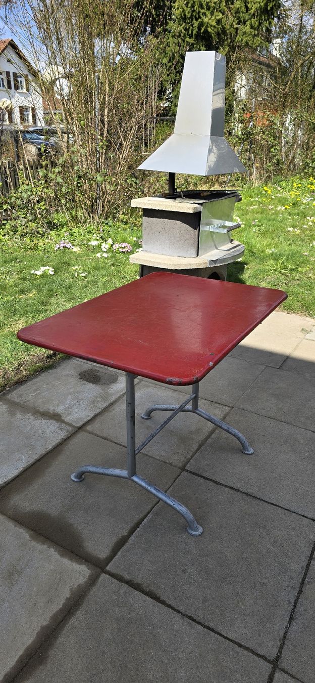 Bigla Tavoli: Gartentisch,  vintage Gartentisch,  Metalltisch – Usato da Zürich venduto da Reni8048 2